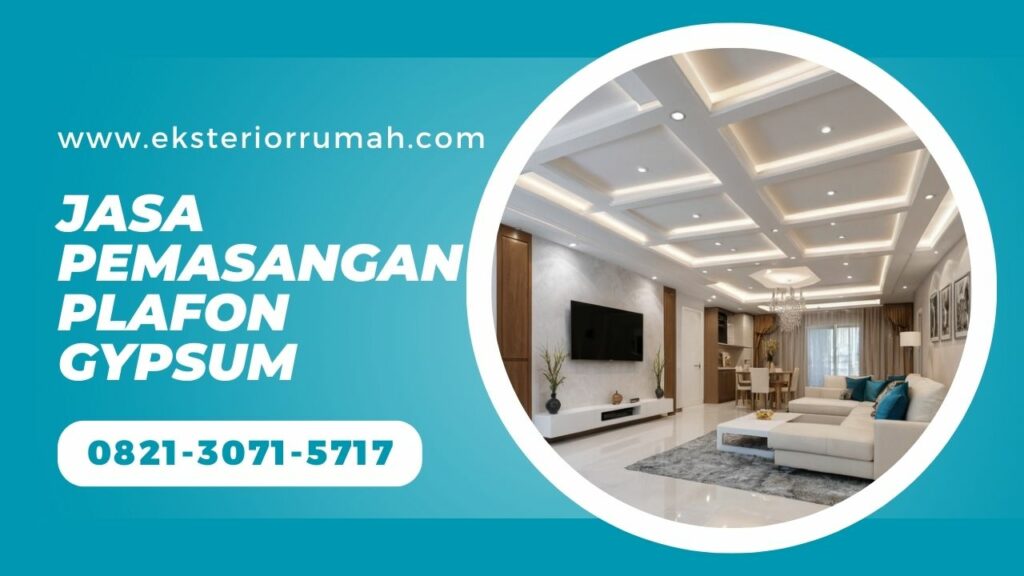 Jasa Pemasangan Plafon Gypsum